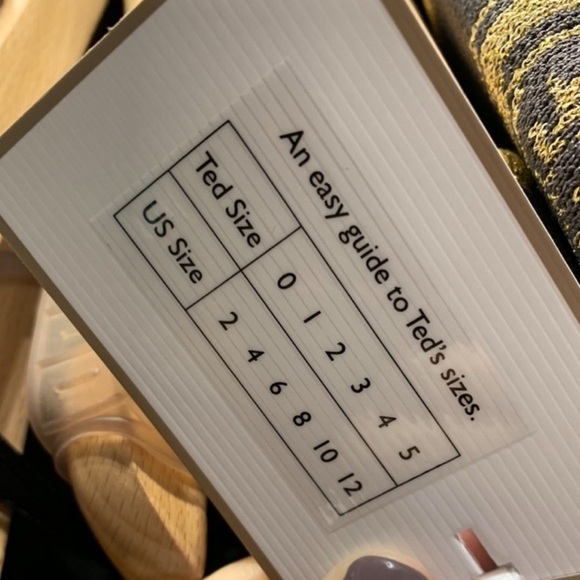 Ted Baker Velvet Bee Dress. - Picture 7 of 7